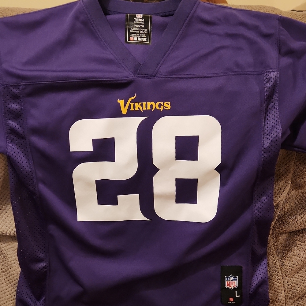 NFL Youth Purple Jersey